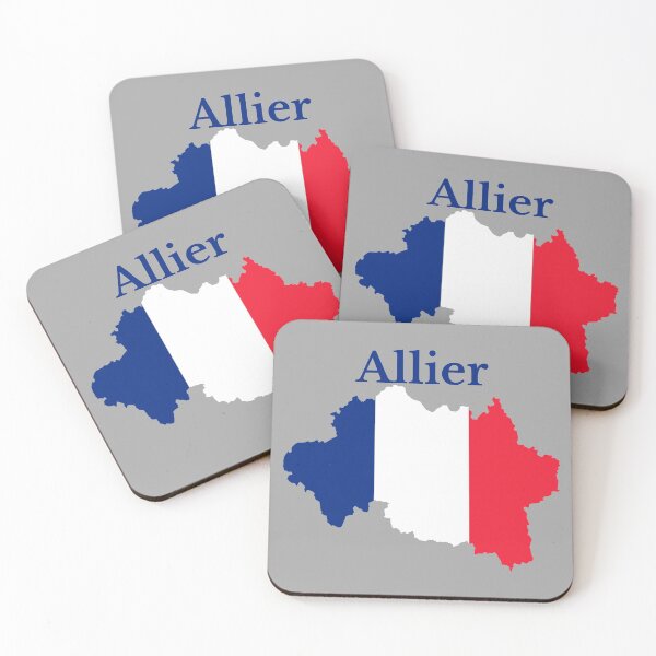 Item preview, Allier Map, France, French Department designed and sold by marosharaf.