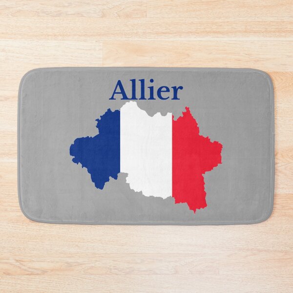 Item preview, Allier Map, France, French Department designed and sold by marosharaf.