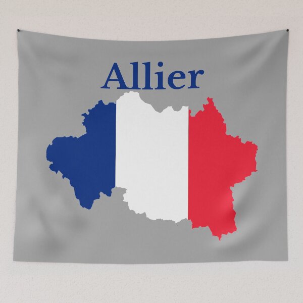 Item preview, Allier Map, France, French Department designed and sold by marosharaf.