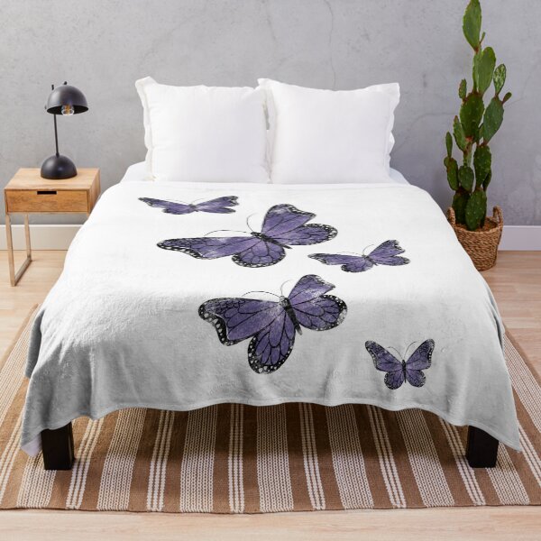 Item preview, Purple Distressed Butterflies designed and sold by TheArtOfTreble.