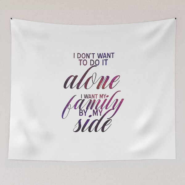 Item preview, The Umbrella Academy-Inspired "I Want My Family" designed and sold by mulberrydragon.