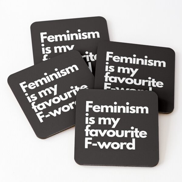Item preview, Feminism Is My Favourite F Word designed and sold by Kindology.