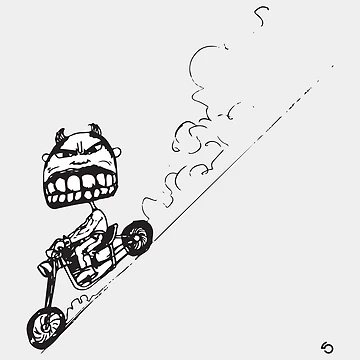 Artwork thumbnail, Bike Rider by MarkStudio