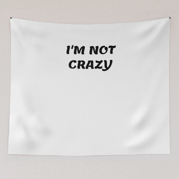 Item preview, White lie party - I'm not crazy designed and sold by amrmab.