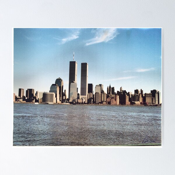 Poster Grande New York - Freedom Tower Manhattan - 100x140 Cm