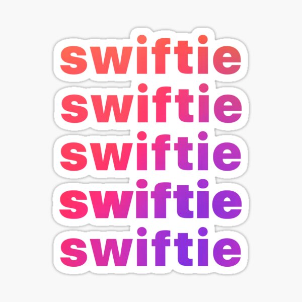 Artikel-Vorschau von Swiftie, designt und verkauft von Medmac's Designs.