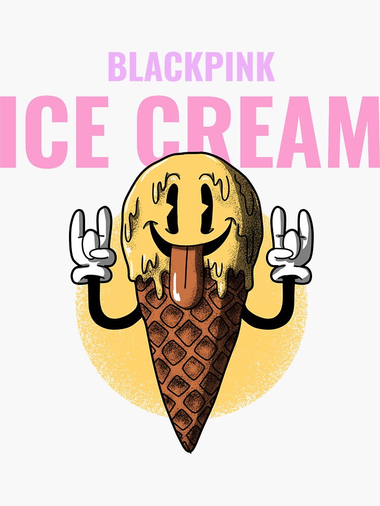 "Blackpink Ice Cream" Sticker for Sale by slhkh10 Redbubble