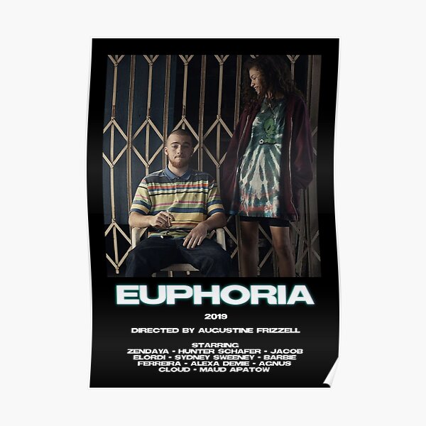 euphoria poster fez zendaya rue Poster