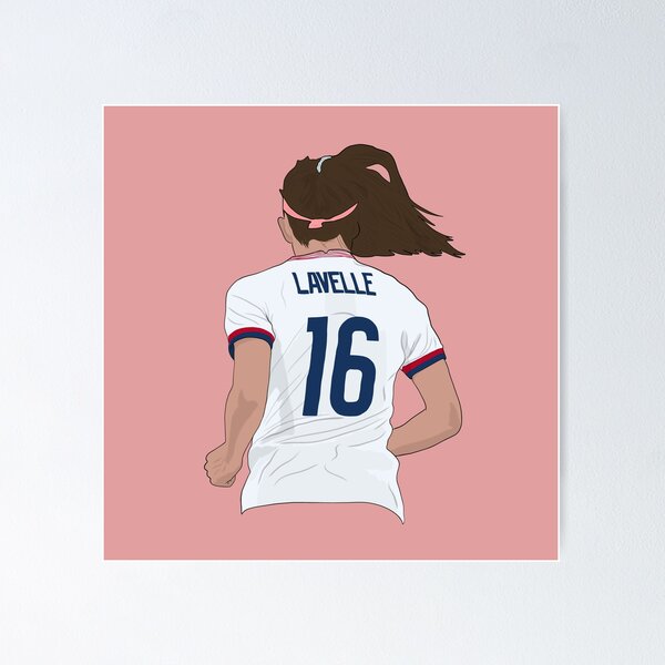 Artikel-Vorschau von Rose Lavelle 16 Trikot USWNT, designt und verkauft von Hevding.