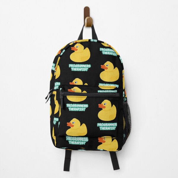 Item preview, Funny Programmers Therapist Rubber Duck design designed and sold by jakehughes2015.