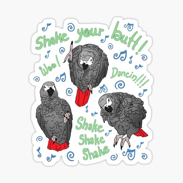 Shake Your Butt! Sticker