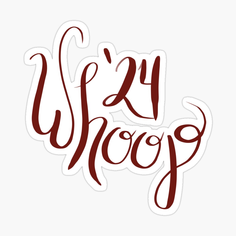 Whoop! Sticker for Sale by kendylrickard