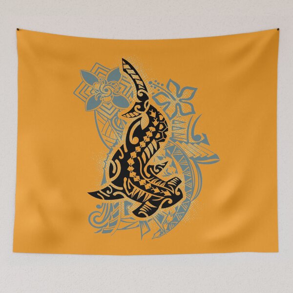 Item preview, Samoan - Polynesian Tribal Shark  designed and sold by sunnthreads.