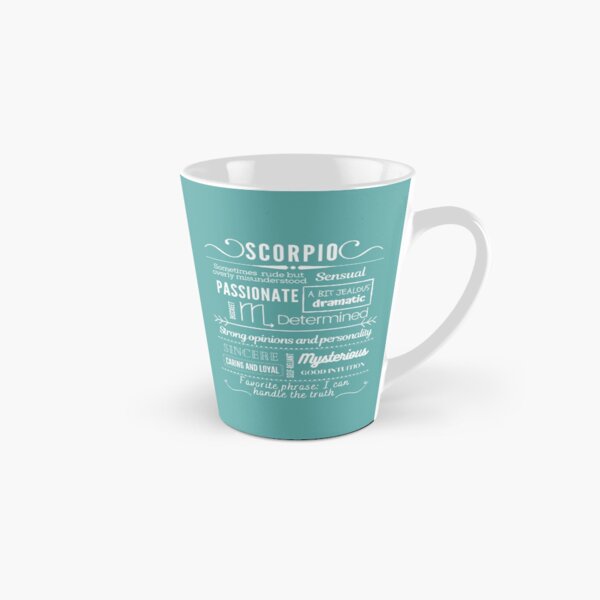 Scorpio Zodiac Sign Traits Tall Mug