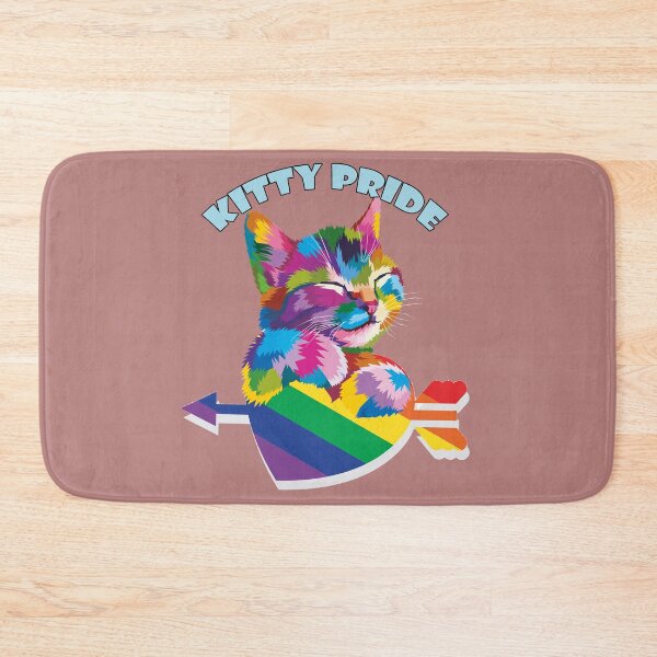Item preview, Kitty Pride- Lgbtq- Pride Cat designed and sold by EvaWolf.
