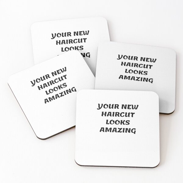 Item preview, White lie party - Your new haircut looks amazing designed and sold by amrmab.
