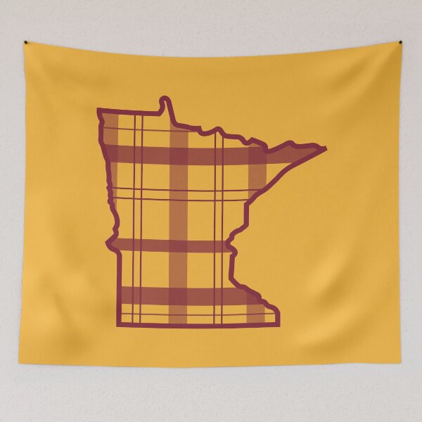 Item preview, Flannel MN (maroon & gold) designed and sold by AnnbleBee.
