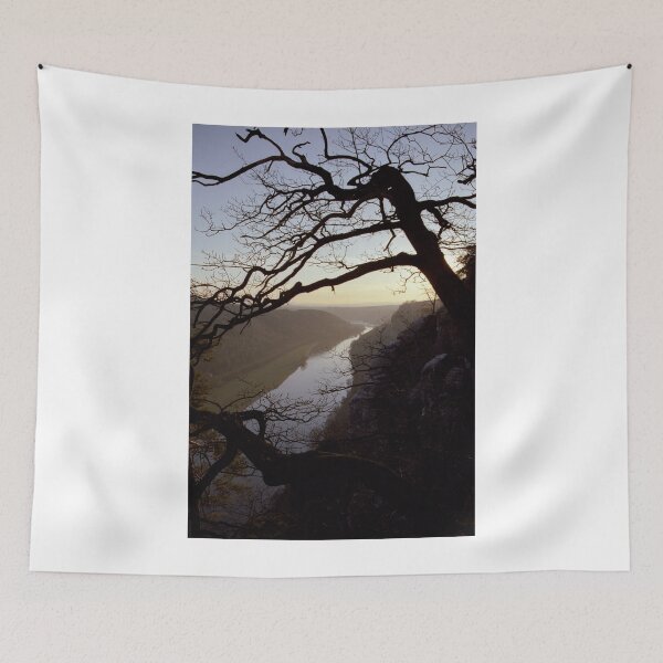 Item preview, River Elbe, view from Bastei, Germany designed and sold by Lenka.
