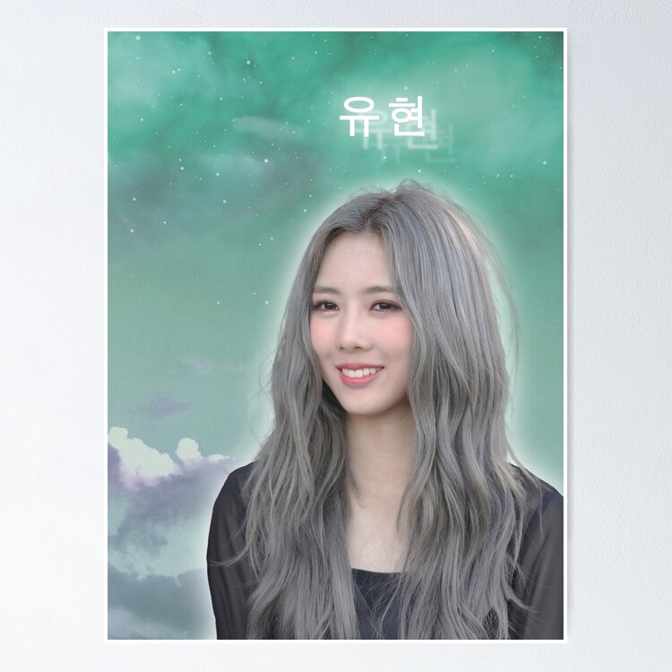 アイドル Dreamcatcher Yoohyeon signed WOOP poster DREAMCATCHER Yoohyeon Official 2nd Album Apocalypse : Save