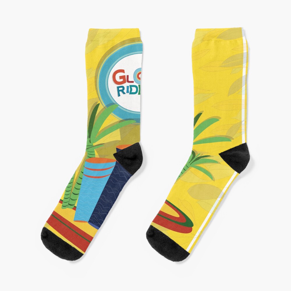 Golbal Riddims - Compilation Cover Art (4) Socks