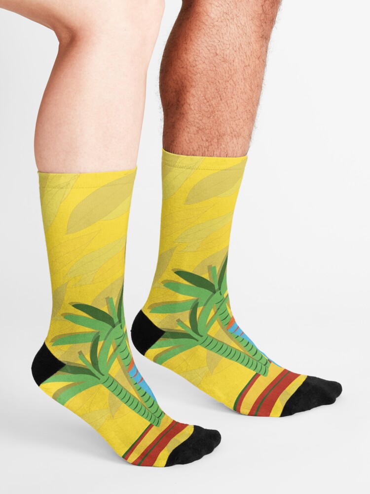 Alternate view of Golbal Riddims - Compilation Cover Art (4) Socks