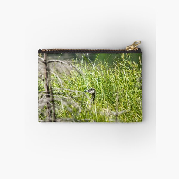 Item preview, Geese in the tall grass with young. designed and sold by CanadianWild418.