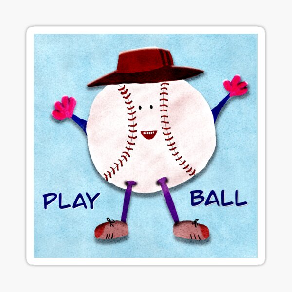 Play Ball Sticker