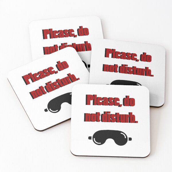 Item preview, Do Not Disturb Blindfold Solving Design designed and sold by LaGringaCuber.