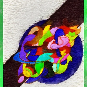 Artwork thumbnail, Abstract Diagonal by Bubblepoor