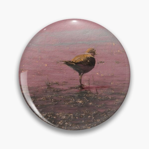 Item preview, Sandpiper in the marsh illustration designed and sold by CanadianWild418.