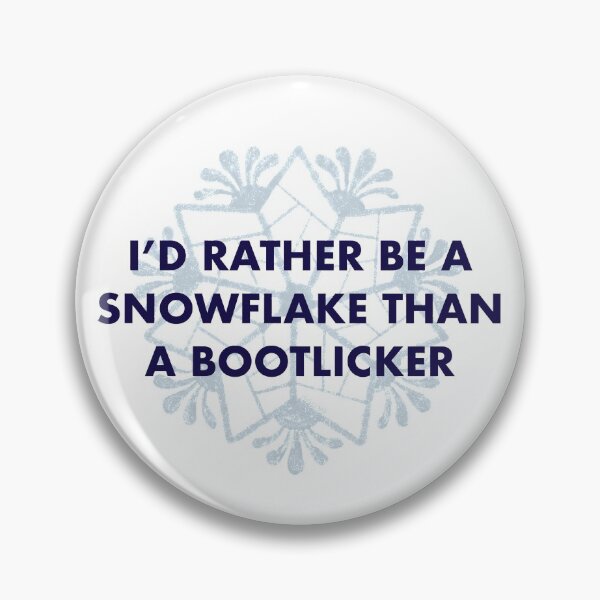 Item preview, SNOWFLAKE ANTIFA DESIGN Light blue designed and sold by Arbornaut.