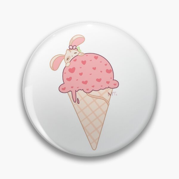 Aperçu de l'œuvre Lapin à la crème glacée créée et vendue par Milk Tea Art Studio.