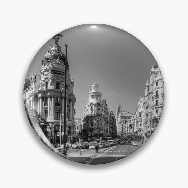 Item preview, The end of the Calle de Alcalá B&W designed and sold by tomg.