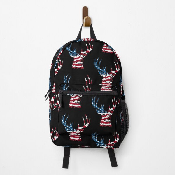 Item preview, American Flag Deer 4th of July - Deer Gear for Hunters print designed and sold by jakehughes2015.