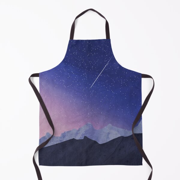 Item preview, Mountains Starry Night Sky designed and sold by YOBECREATION.