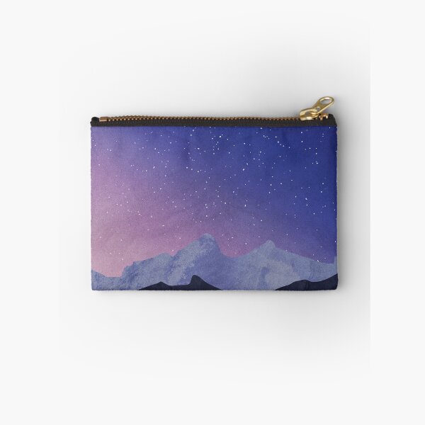 Item preview, Mountains Starry Night Sky designed and sold by YOBECREATION.