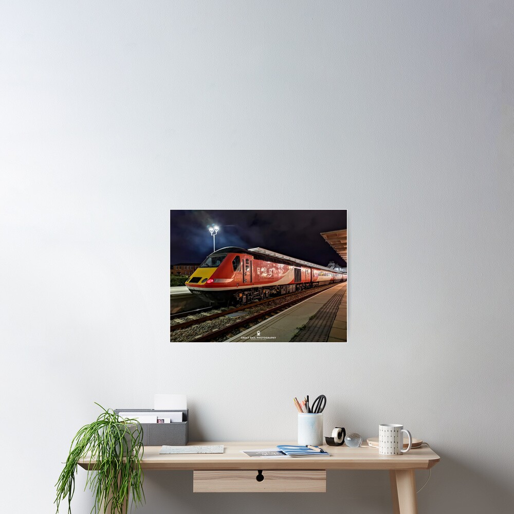 Nighttime HST Poster