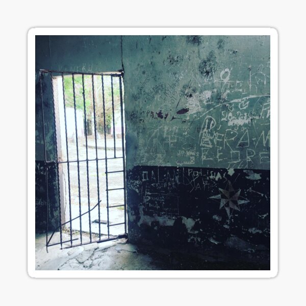 Isla San Lucas Prison Cell Sticker
