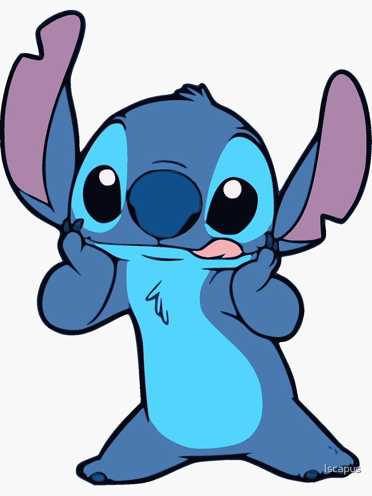 Stitch Sticker for Sale by Iscapus