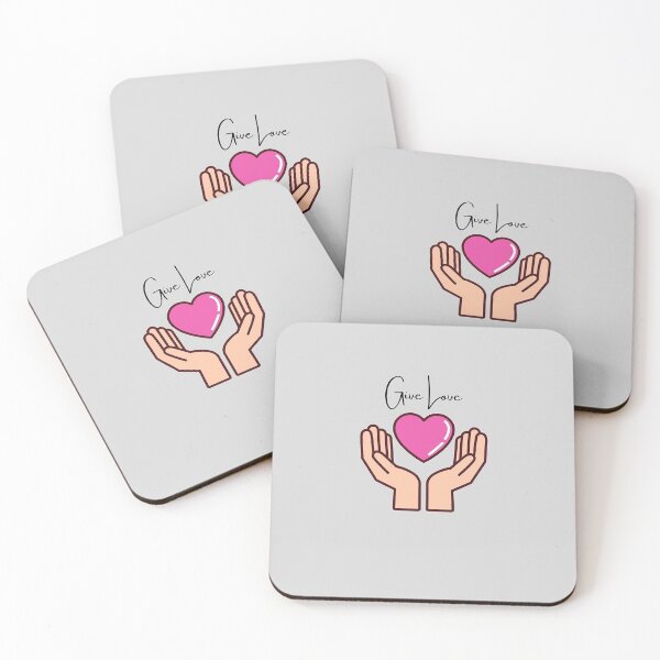 Item preview, Give love hands and heart cute design  designed and sold by Adri Graterol.