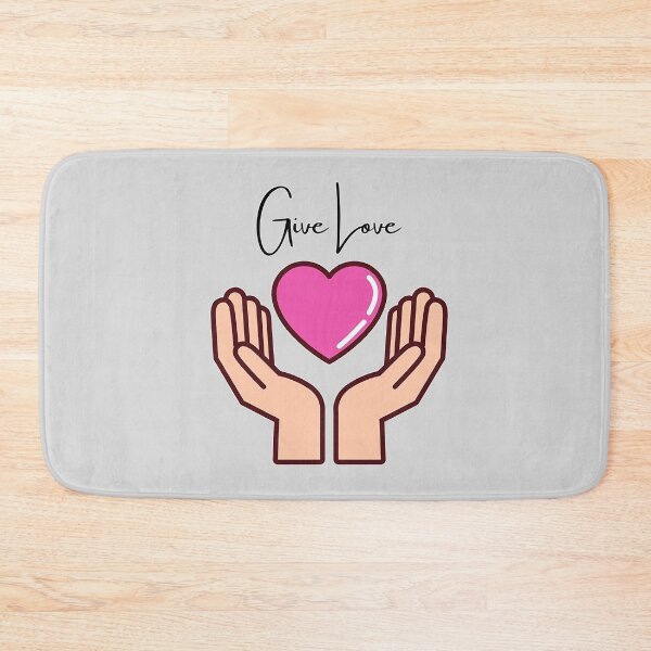Item preview, Give love hands and heart cute design  designed and sold by Adri Graterol.