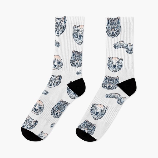 Item preview, Arctic Animals Sticker Pack designed and sold by Sinfamous.