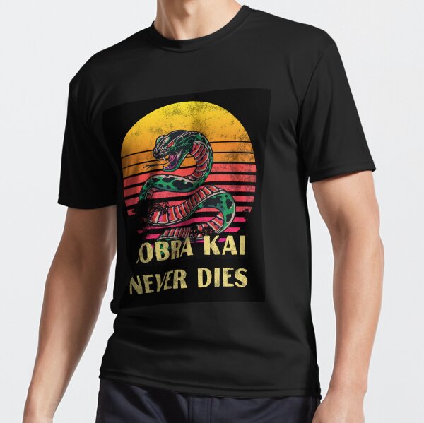 cobra kai never dies t shirt