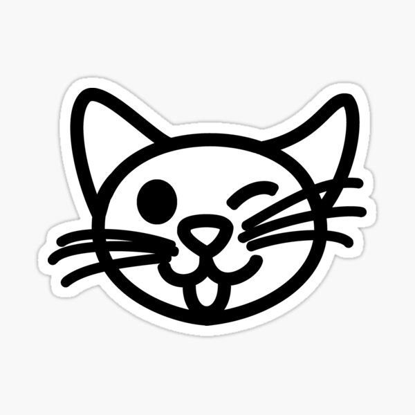 Wild Kitty Sticker