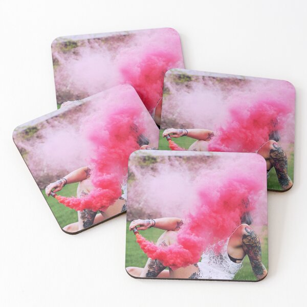 Item preview, Pink Smoke Photo Portrait designed and sold by Melissablackjpg.