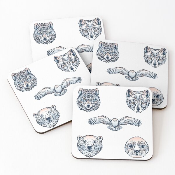 Item preview, Arctic Animals Sticker Pack designed and sold by Sinfamous.