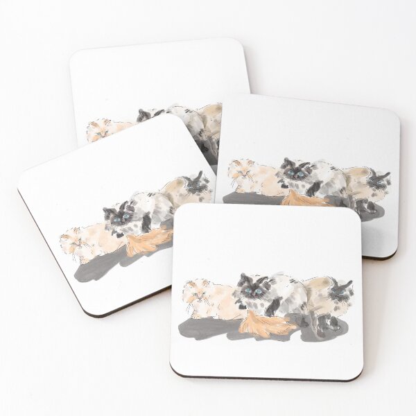 Item preview, Three Cuties designed and sold by cutecatsclub.