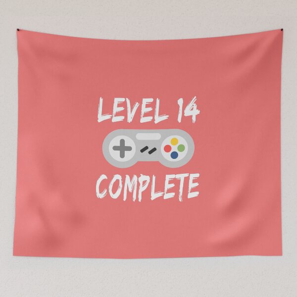 Item preview, Level 14 Complete 14th Birthday Gift Video Gamer Essential designed and sold by JustGift.