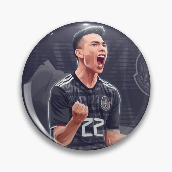 Item preview, Hirving "Chucky" Lozano of Mexico designed and sold by Jacob Crotty.