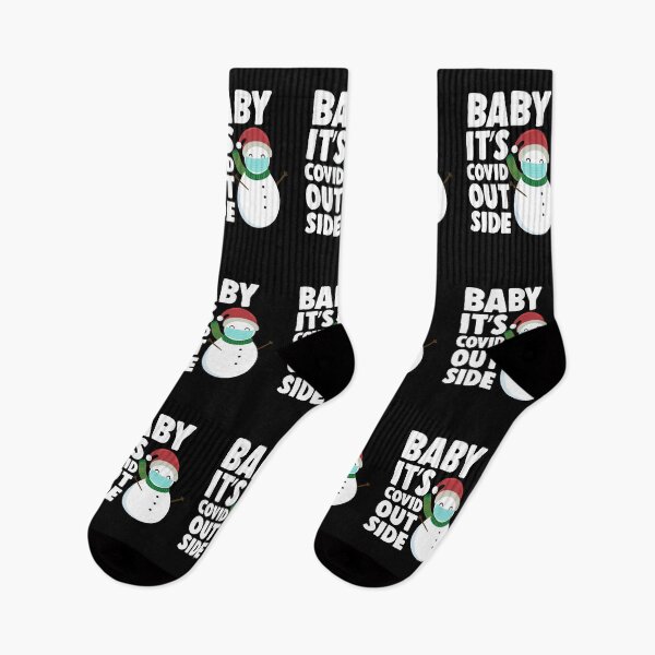 Item preview, Baby Its COVID Outside Funny Christmas 2020 designed and sold by CrystalCrush.